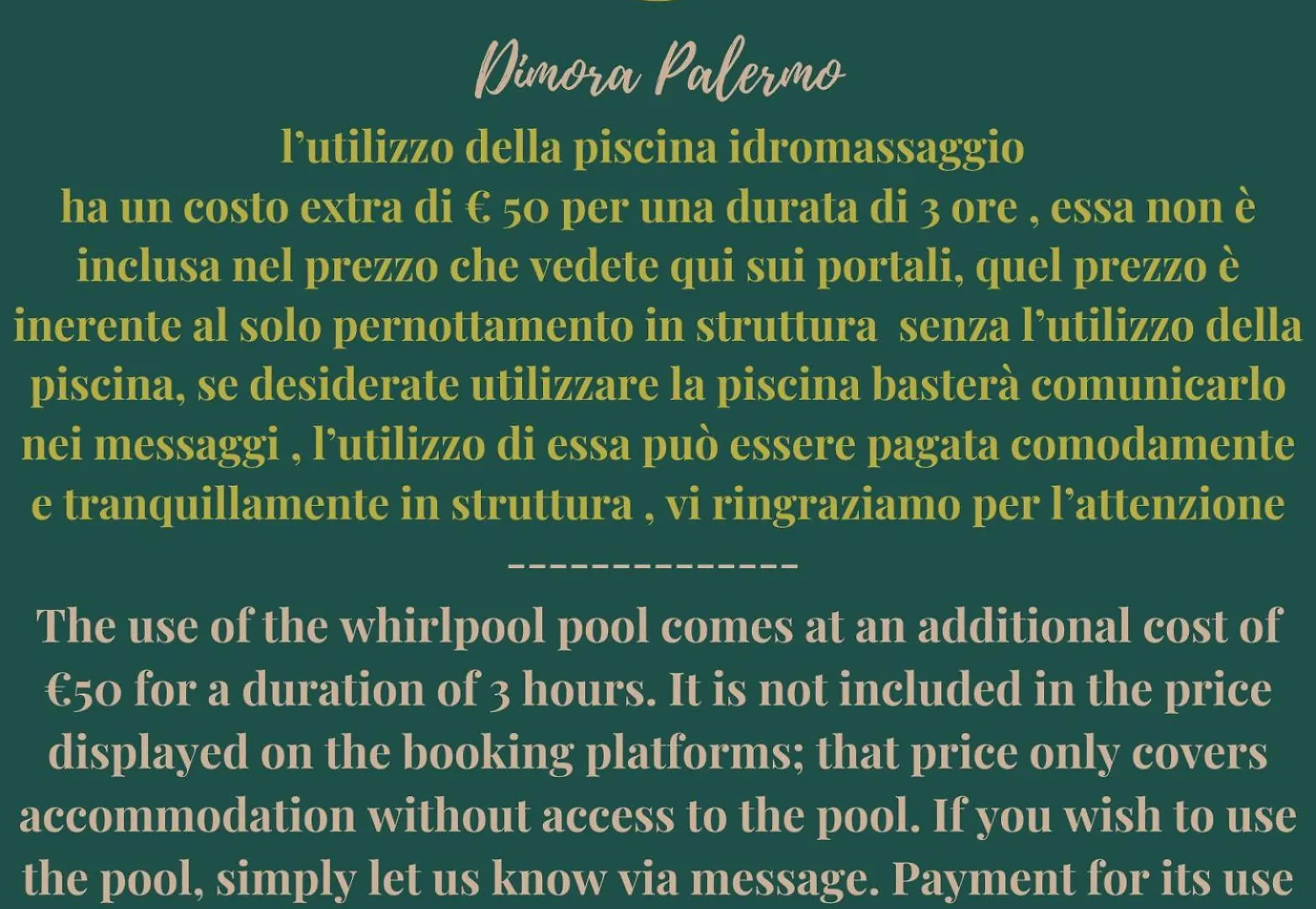 Villa Dimora Palermo 0*,  Italia
